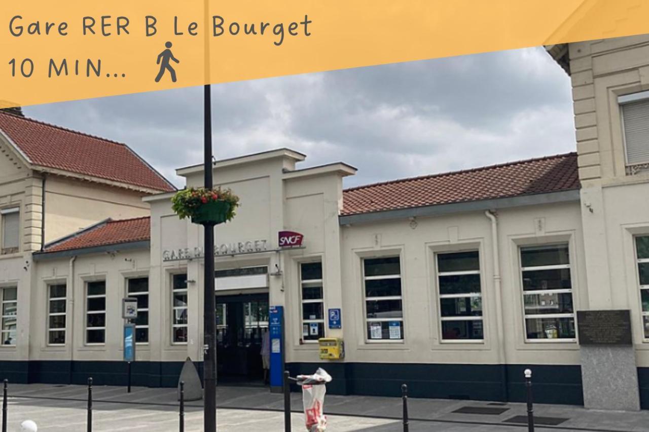 דירות דראנסי L'Eugene - 10Min Du Rer B Le Bourget, Parking, Wifi מראה חיצוני תמונה